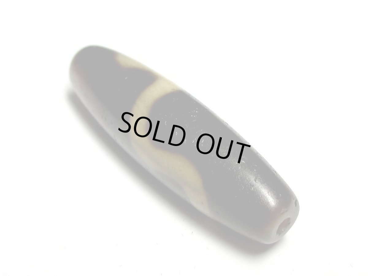 画像2: 風化龍鱗・白蛇天珠 41.5mm 【170126】 (2)