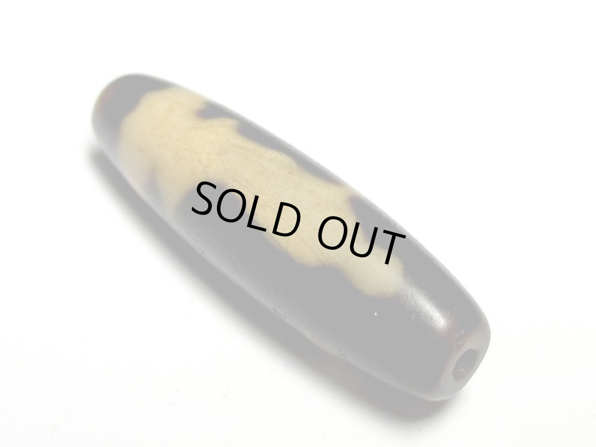 画像2: 風化龍鱗・観音天珠 41mm 【170126】 (2)