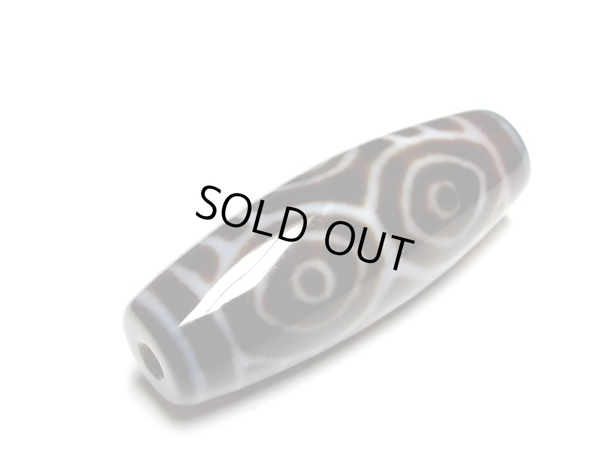 画像3: 黒地至純・龍眼天珠 37.5mm (3)