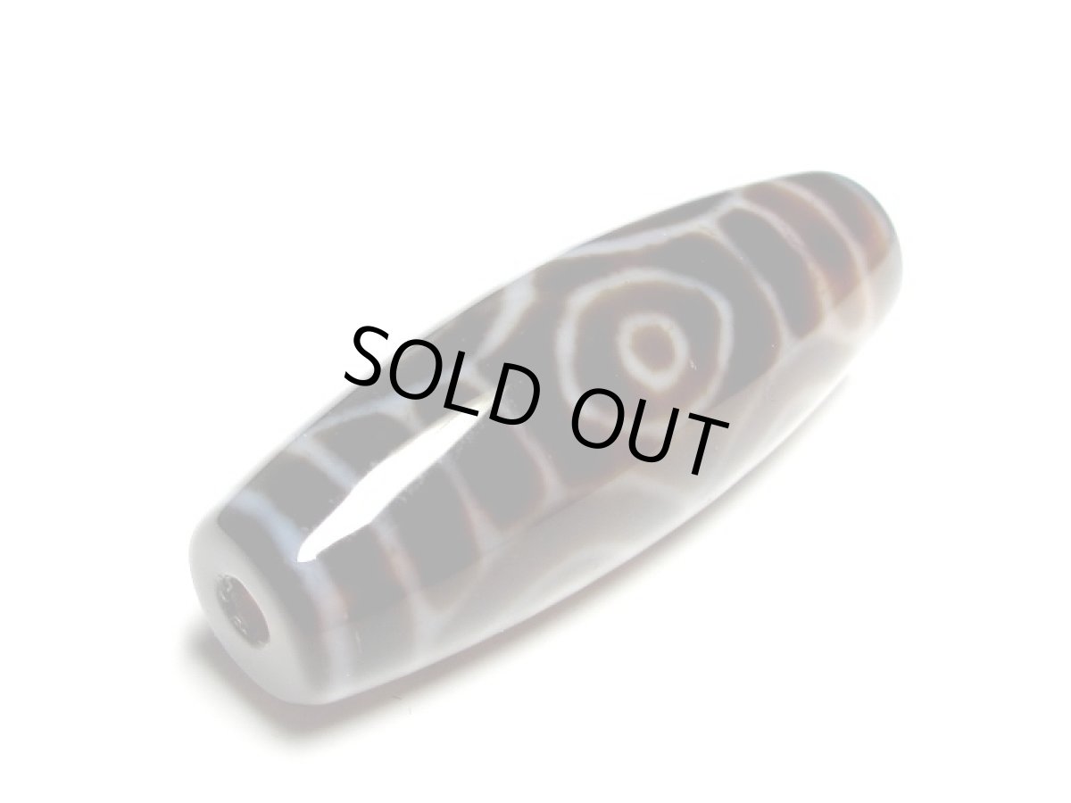 画像5: 黒地至純・龍眼天珠 37.5mm (5)