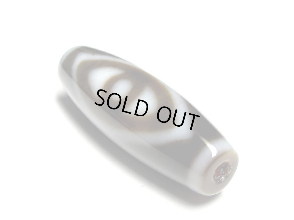 画像2: 黒地至純・仏眼天珠 36mm 【170220】 (2)