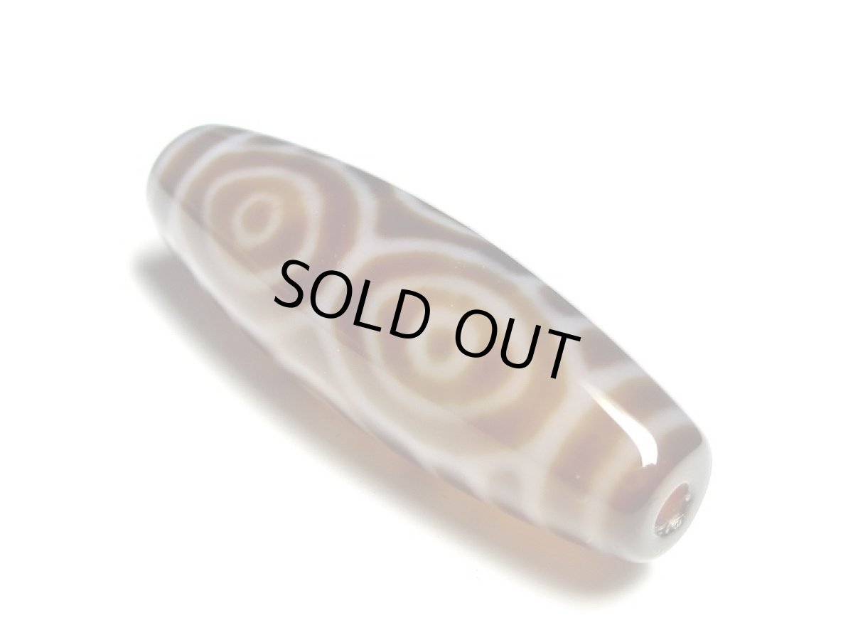 画像2: 黒地至純・龍眼天珠 38mm 【170220】 (2)