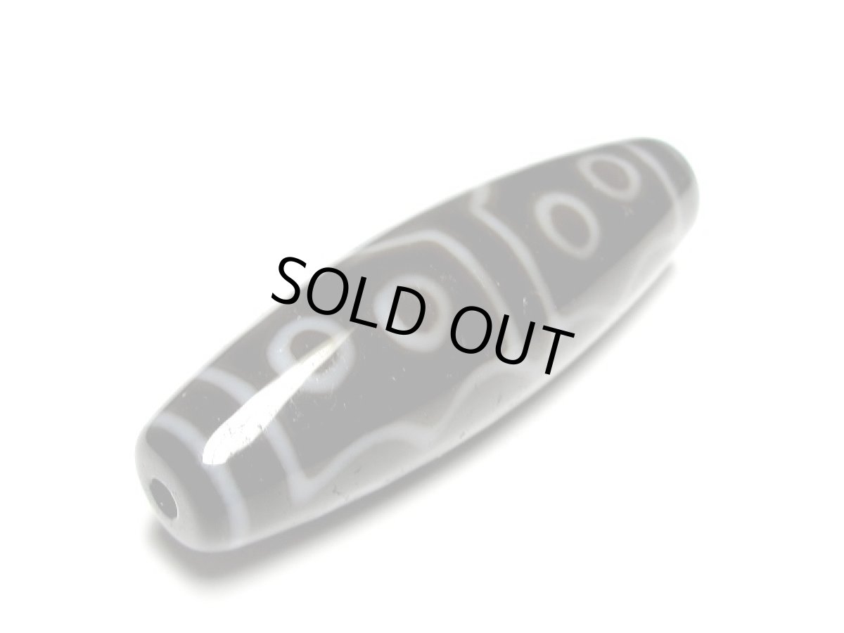 画像3: 黒地至純・十五眼天珠  40mm 【170220】 (3)