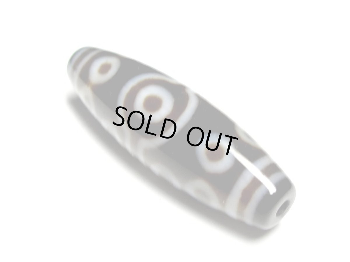 画像4: 黒地至純・十五眼天珠  40mm 【170220】 (4)