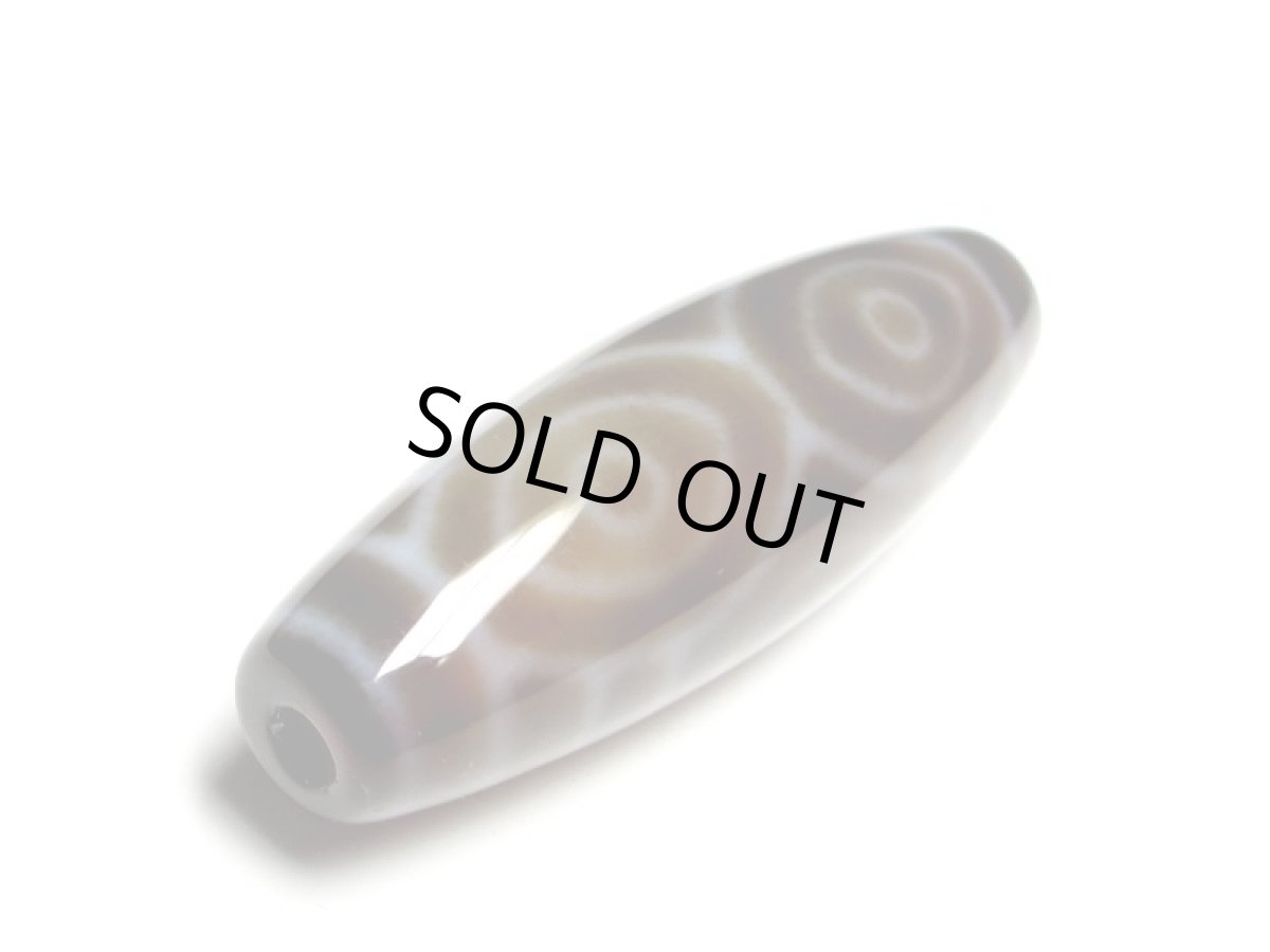 画像3: 黒地至純・龍眼天珠 38mm (3)