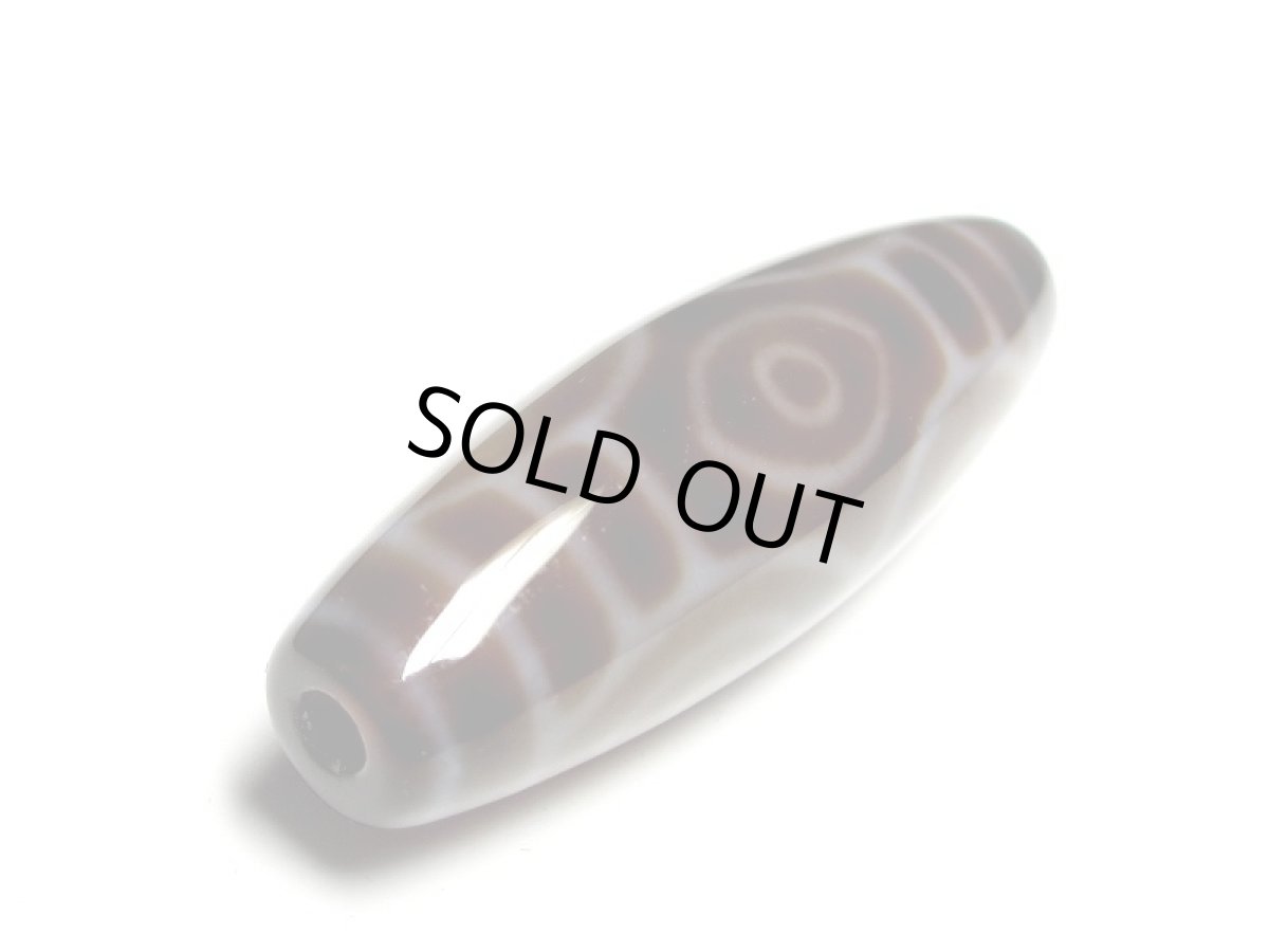 画像5: 黒地至純・龍眼天珠 38mm (5)