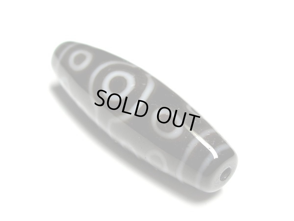 画像4: 黒地至純・十五眼天珠  40mm 【170220】 (4)