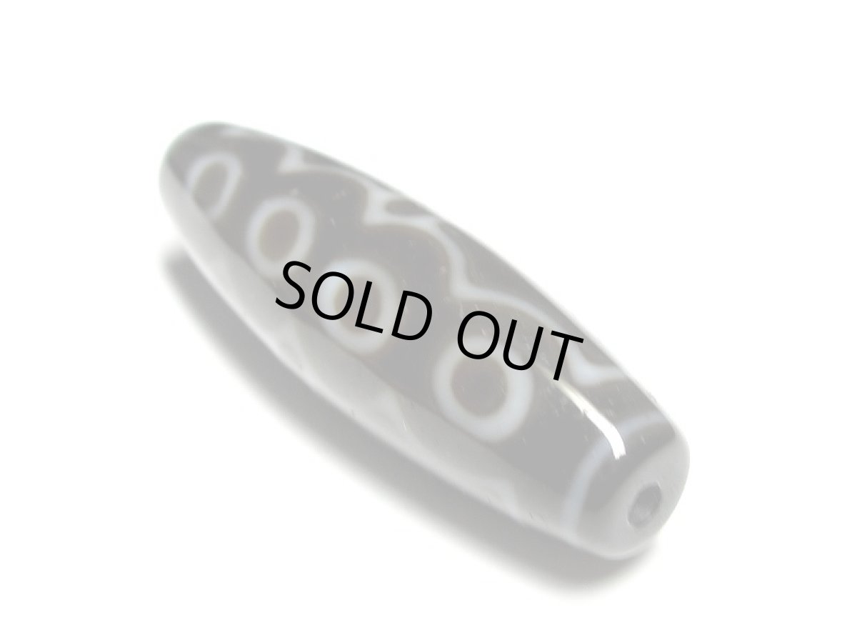 画像2: 黒地至純・十五眼天珠  40mm 【170220】 (2)