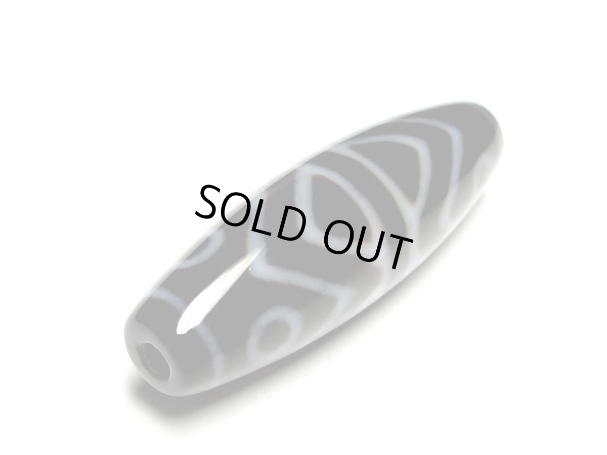 画像5: 黒地至純・金剛虎牙六眼天珠  40mm 【170220】 (5)