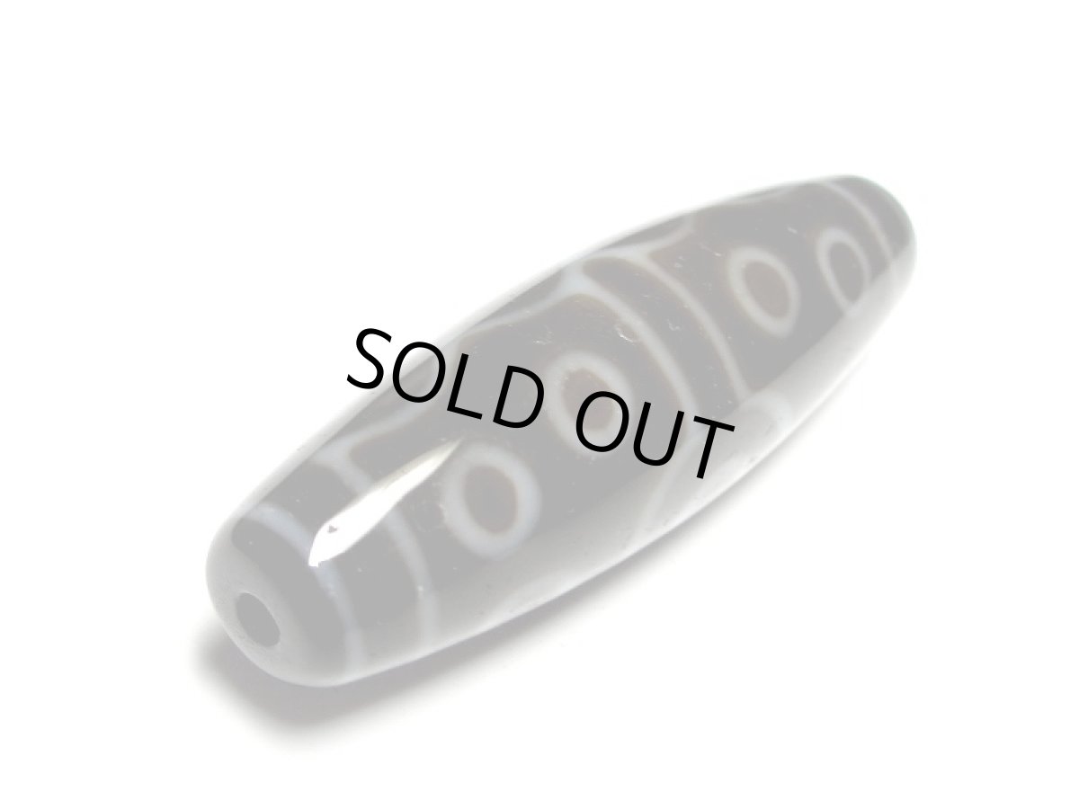 画像5: 黒地至純・十五眼天珠  40mm 【170220】 (5)