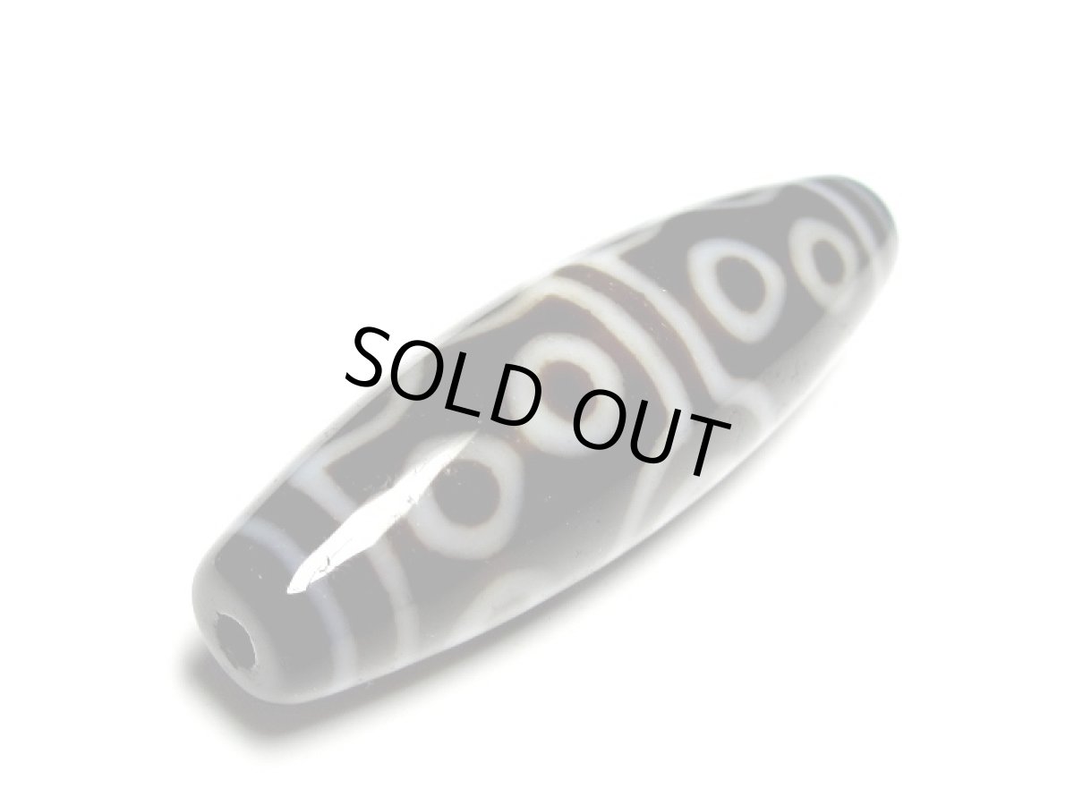 画像5: 黒地至純・十五眼天珠  40mm 【170220】 (5)