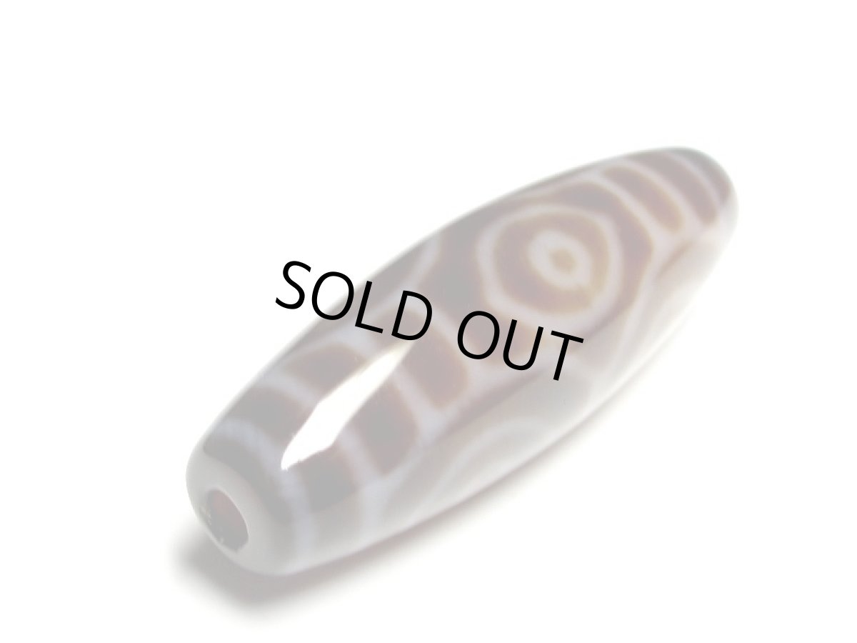 画像5: 黒地至純・龍眼天珠 37mm (5)