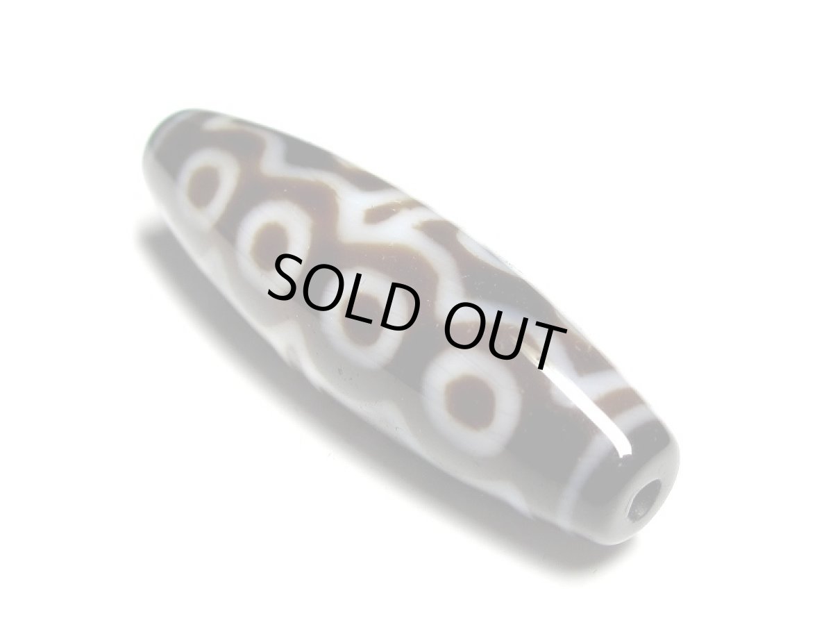 画像2: 黒地至純・十五眼天珠  40mm 【170220】 (2)