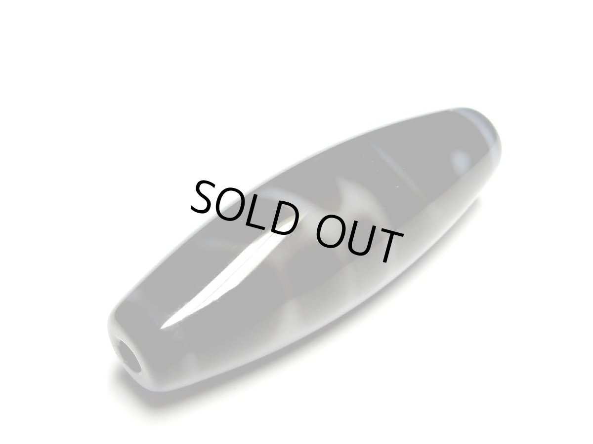 画像3: 黒地至純・龍眼梵字天珠・普賢菩薩 38mm 【170220】 (3)