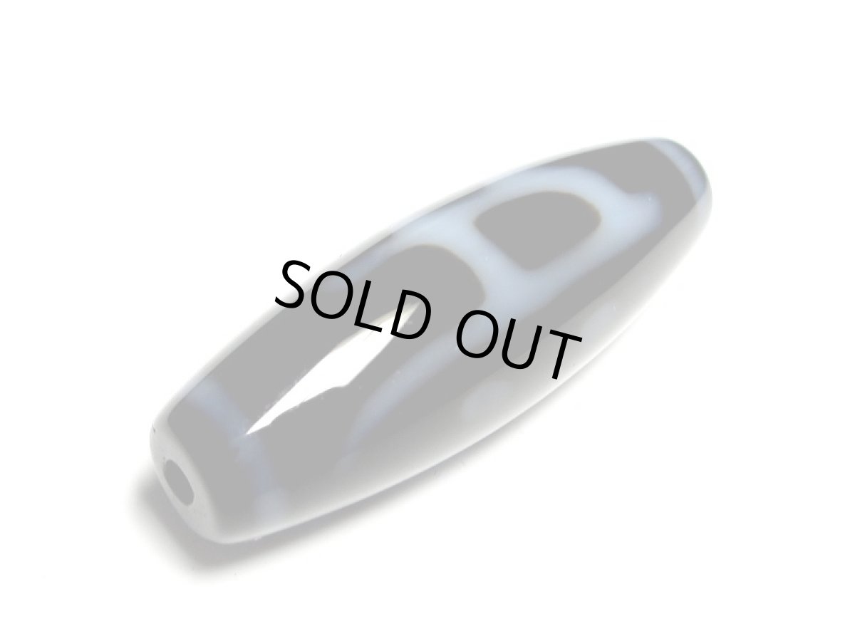 画像3: 黒地至純・龍眼梵字天珠・大勢至菩薩 38mm 【170220】 (3)