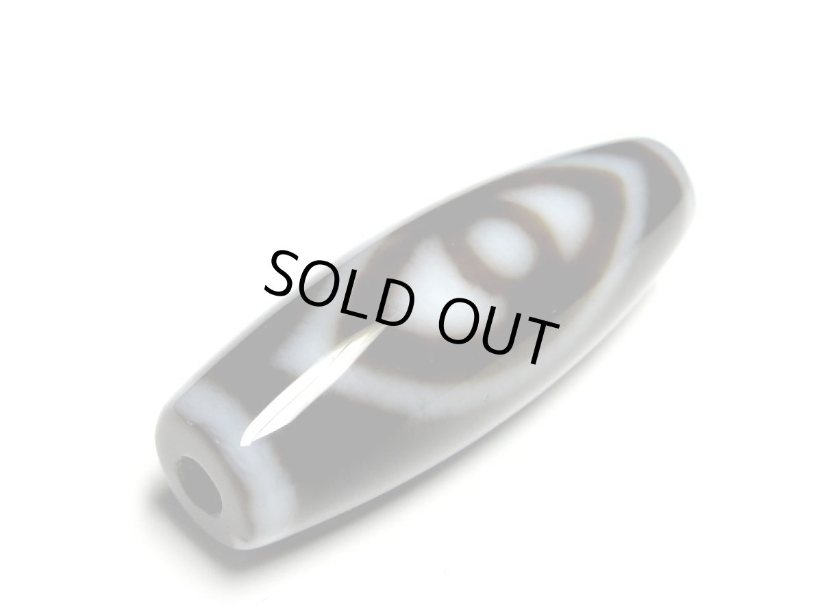 画像3: 黒地至純・仏眼天珠 36mm 【170220】 (3)