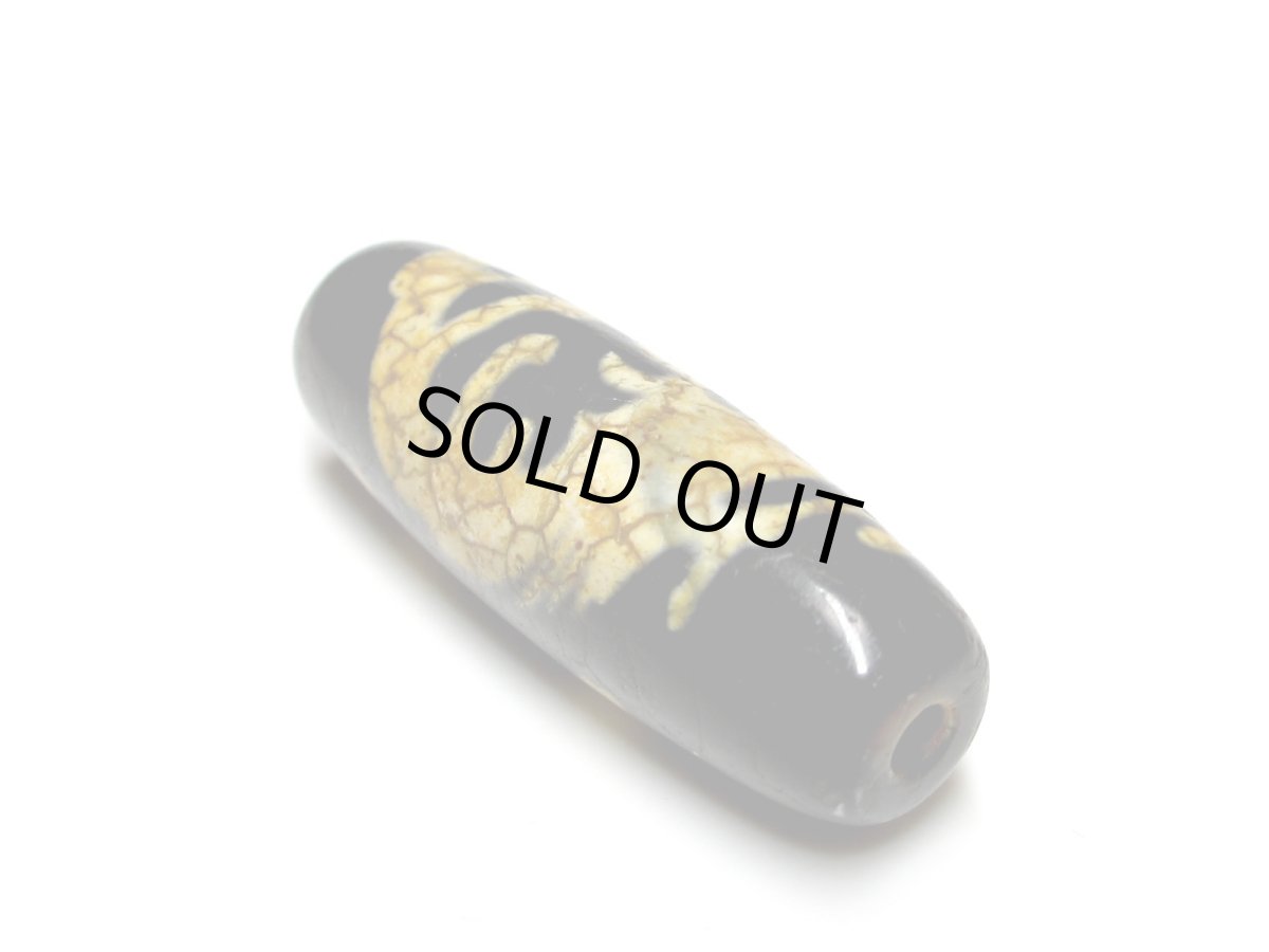 画像4: 風化龍紋・朱雀天珠 38mm (4)