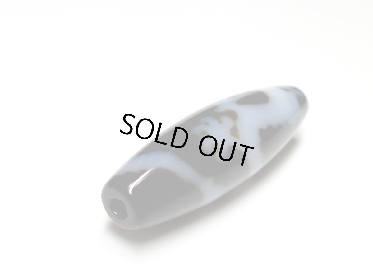 画像3: 黒地至純・五爪龍神天珠 37mm (3)