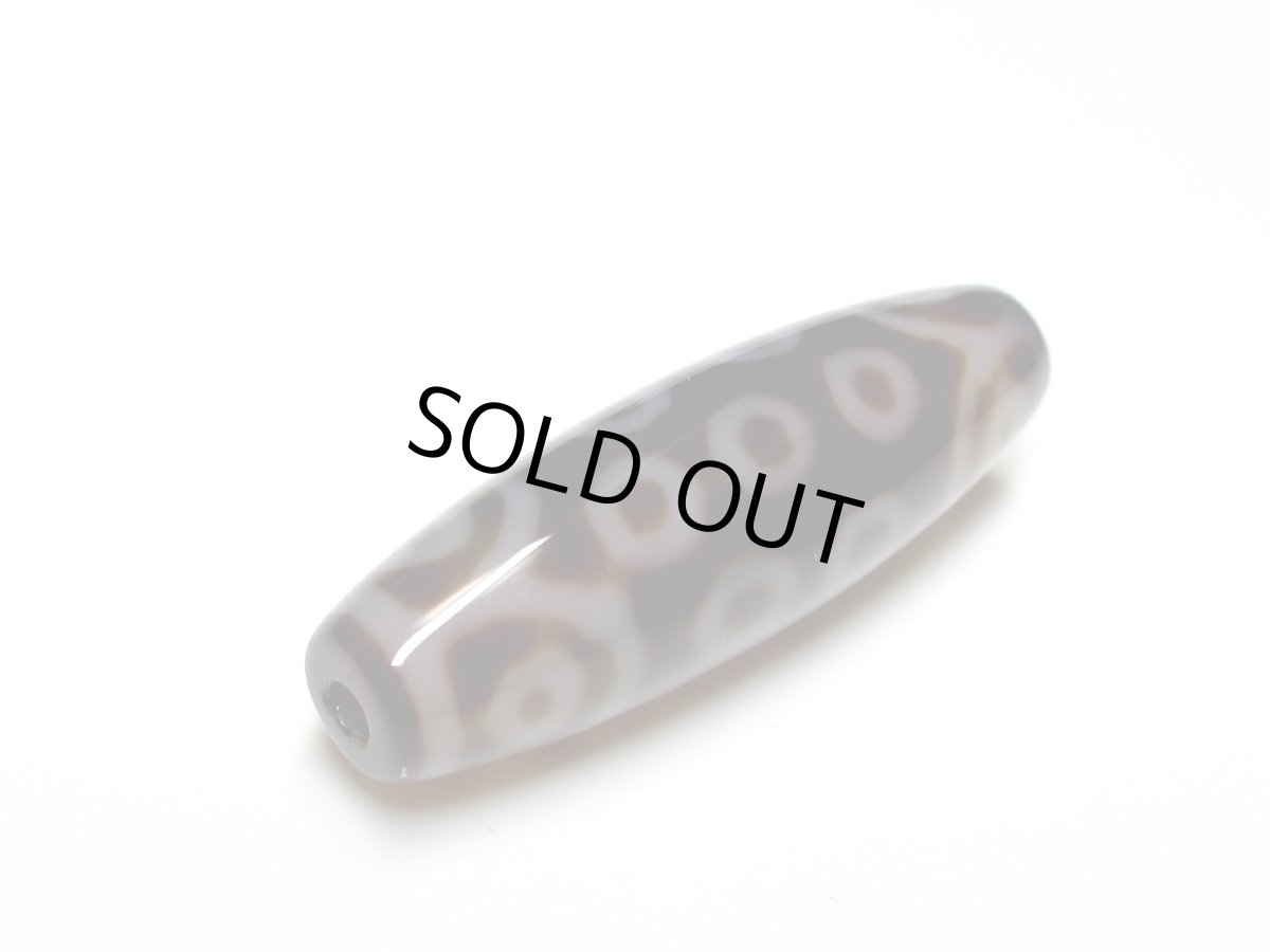 画像3: 透明感・二十一眼天珠  39mm (3)