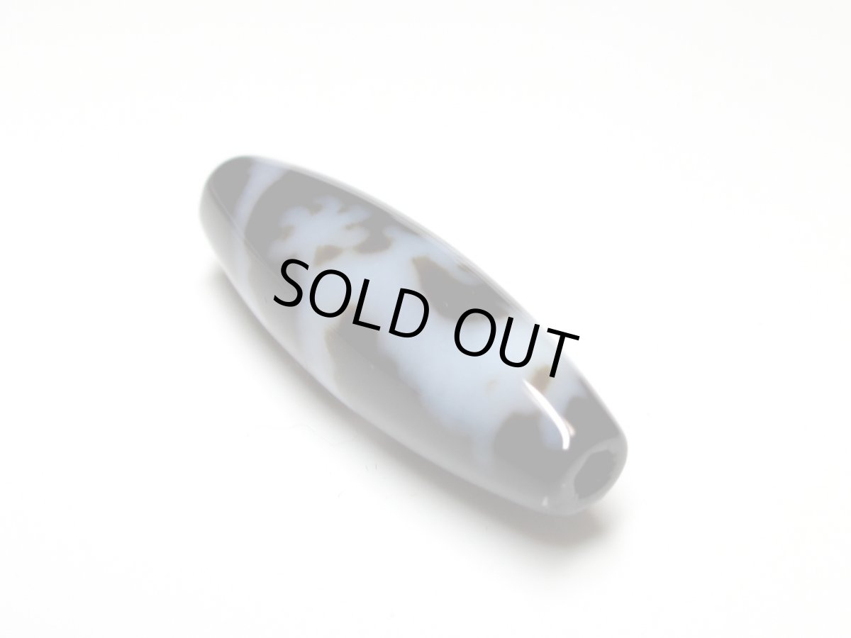 画像8: 黒地至純・五爪龍神天珠 37mm (8)