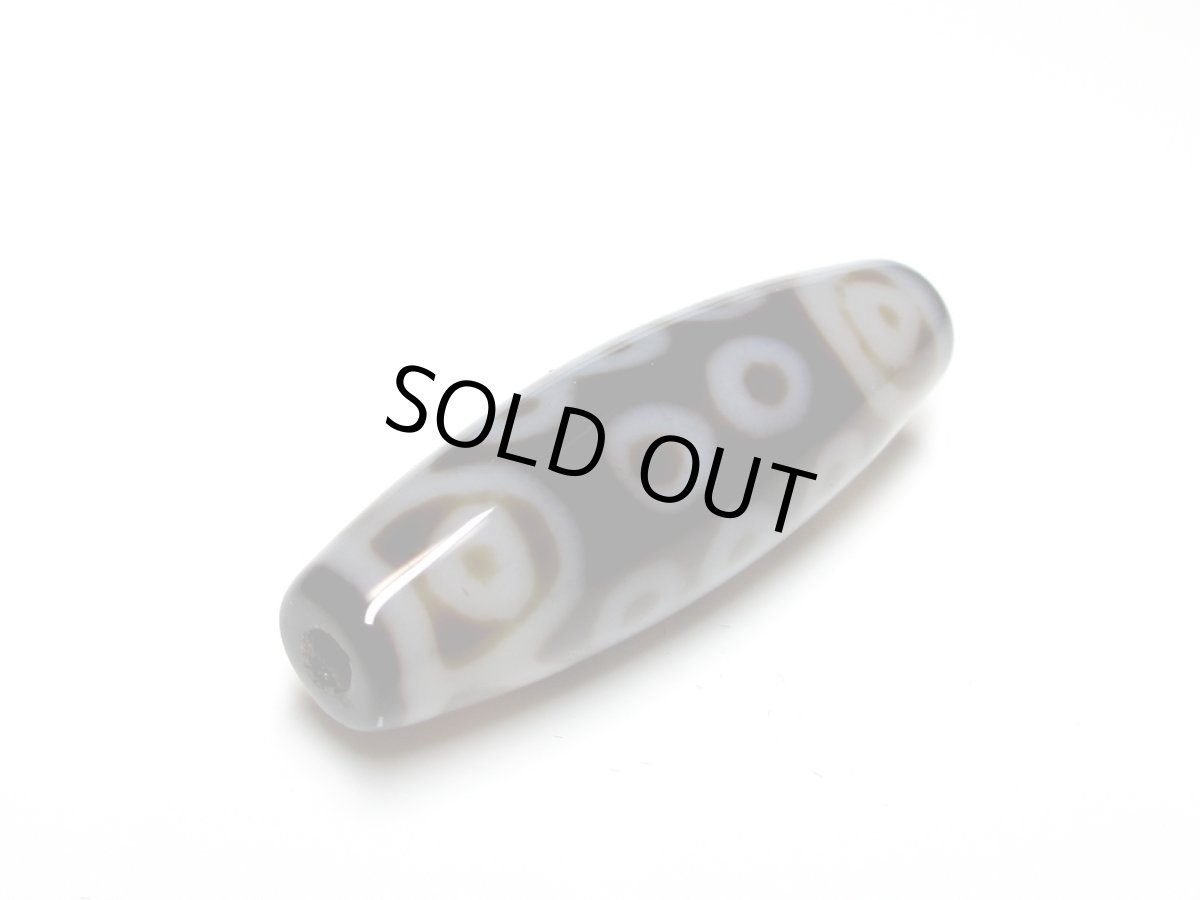 画像3: 透明感・二十一眼天珠  38mm (3)