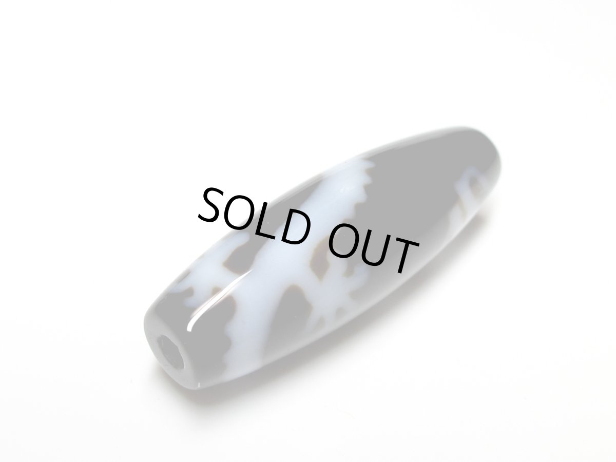 画像5: 黒地至純・五爪龍神天珠 38.5mm (5)