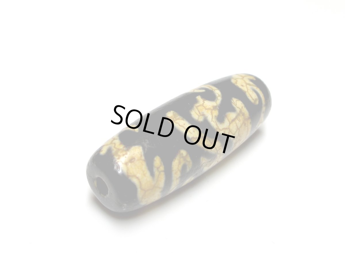 画像7: 風化龍紋・朱雀天珠 38mm (7)