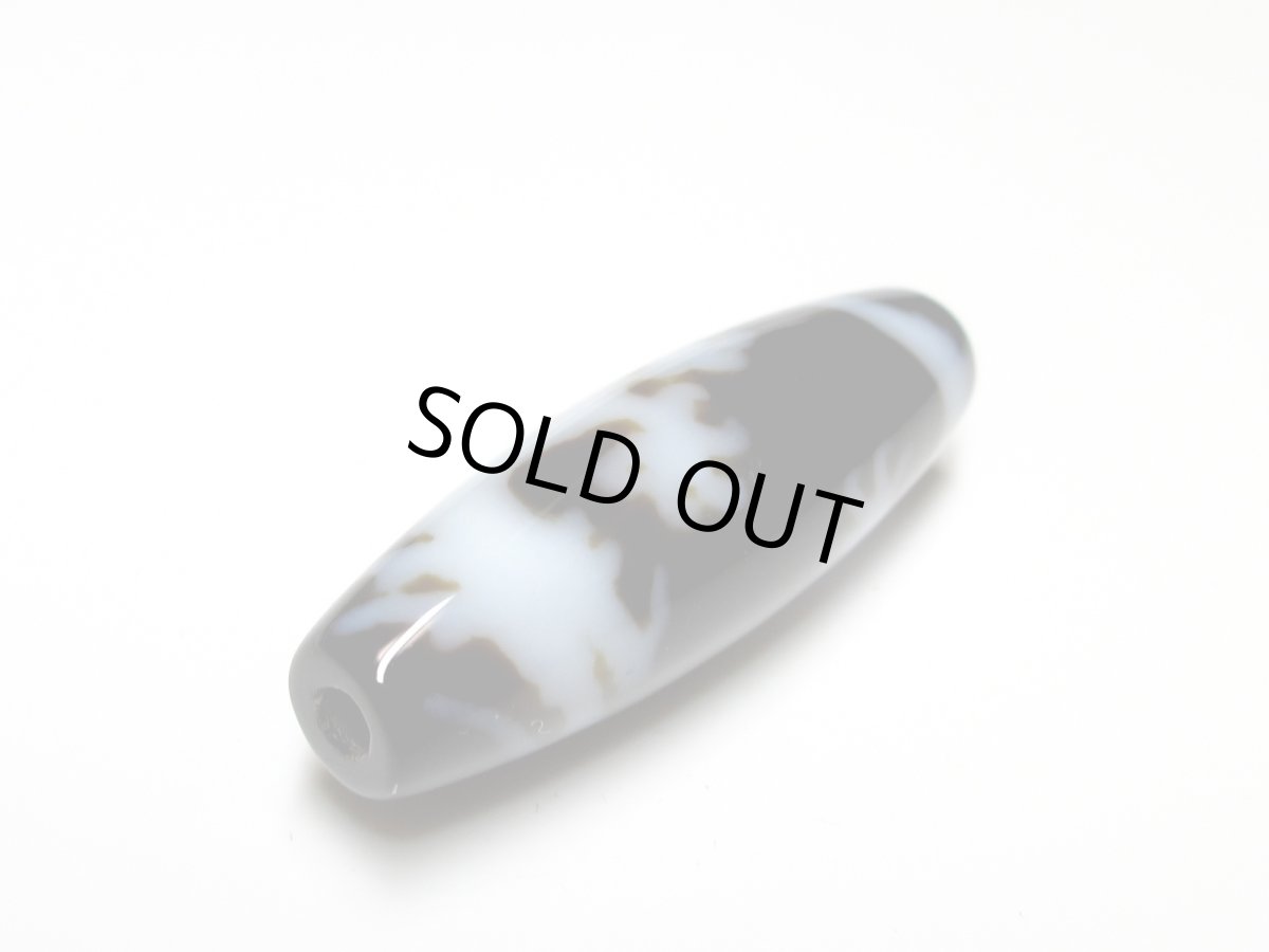 画像7: 黒地至純・五爪龍神天珠 38.5mm (7)