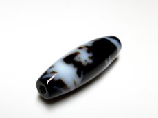 画像7: 黒地至純・五爪龍神天珠 38.5mm (7)