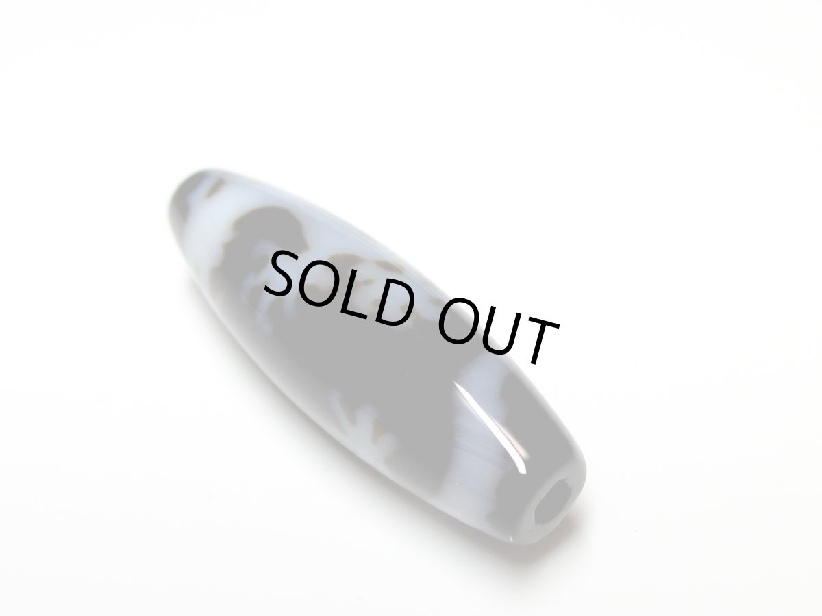 画像2: 黒地至純・五爪龍神天珠 37mm (2)