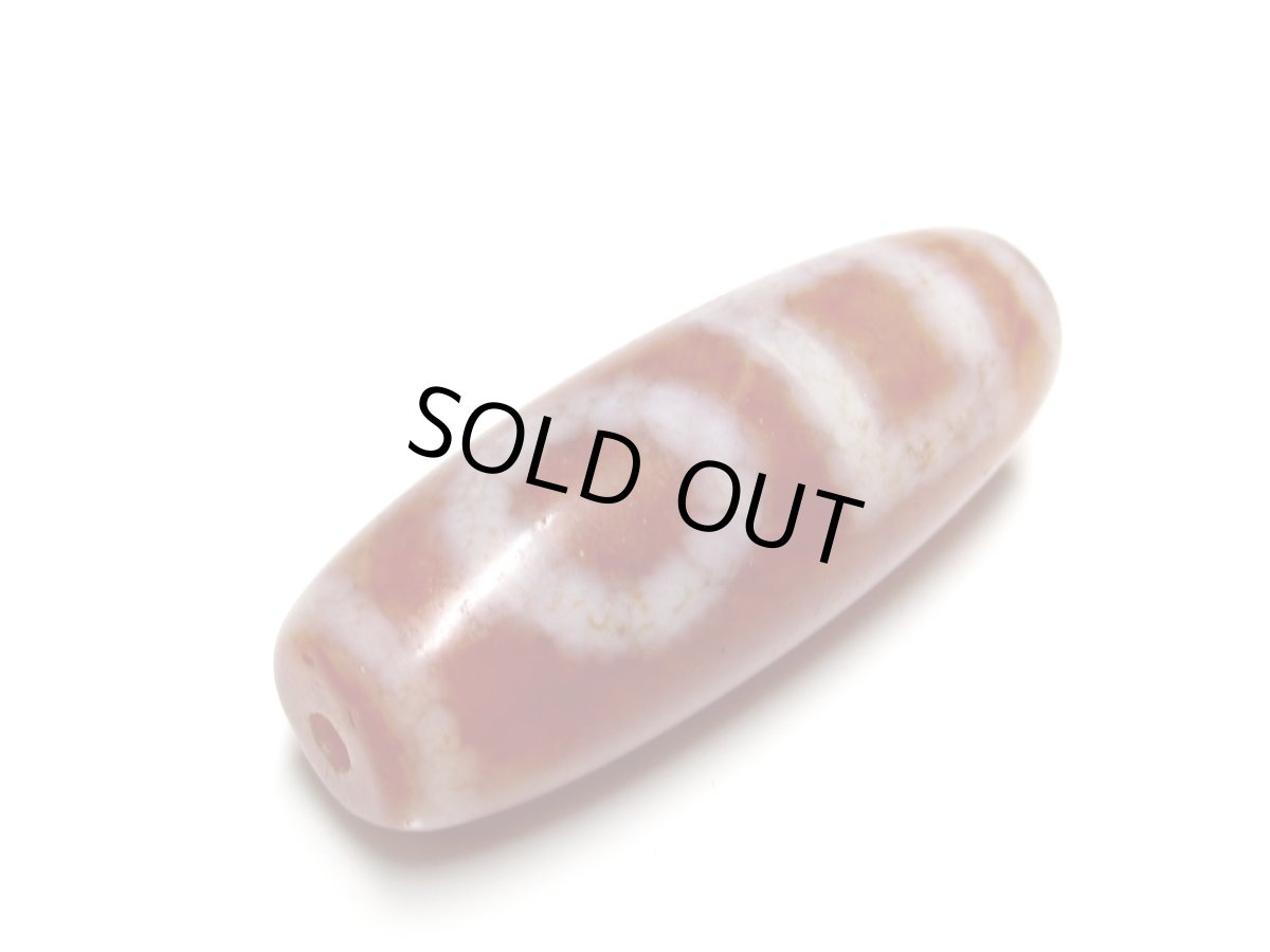 画像3: 老鉱朱砂紅・雙天地天珠 (3)