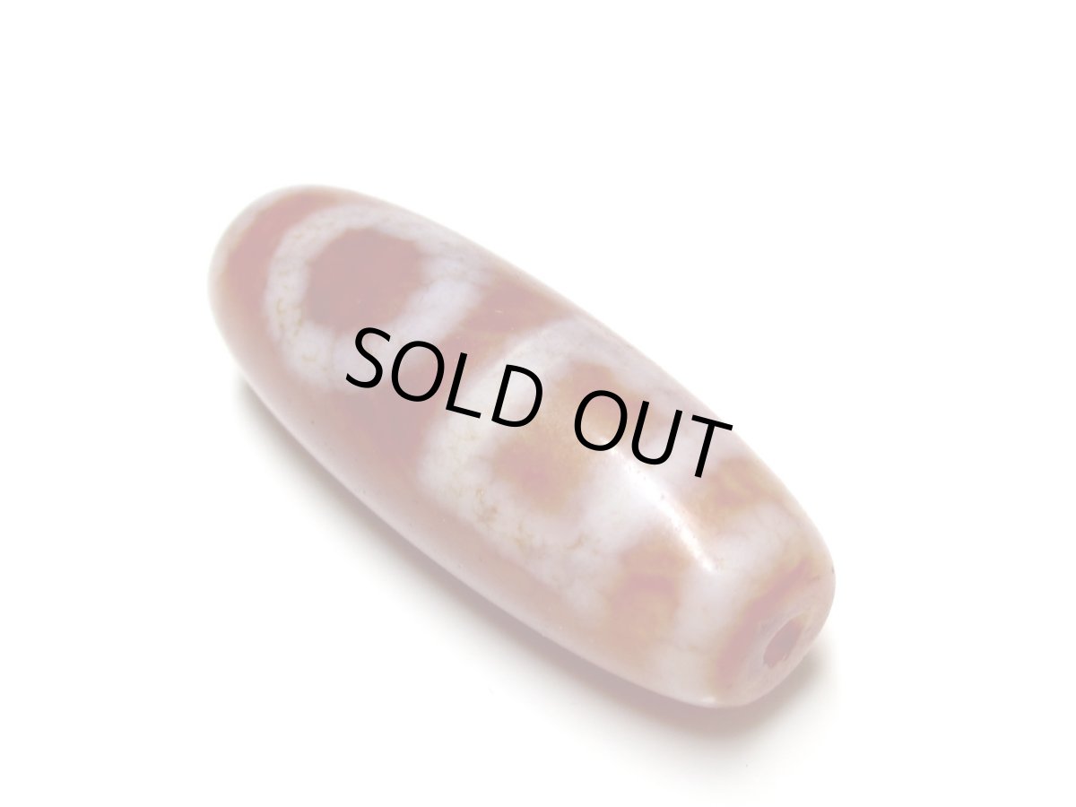 画像4: 老鉱朱砂紅・雙天地天珠 (4)