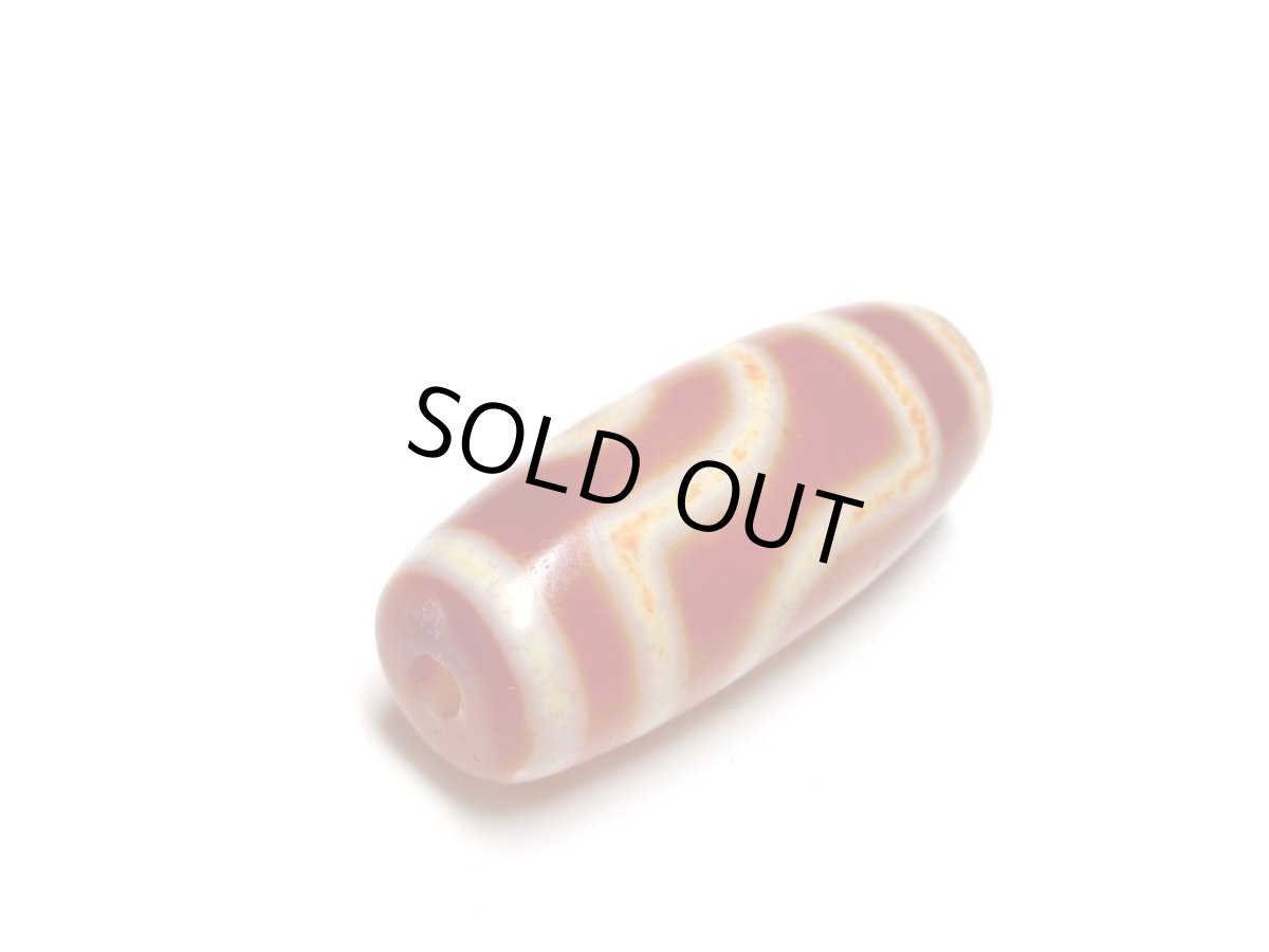 画像5: 老鉱朱砂紅・二眼天珠 29mm (5)