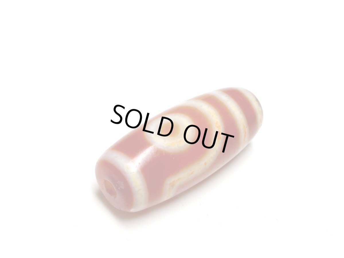 画像3: 老鉱朱砂紅・二眼天珠 29mm (3)