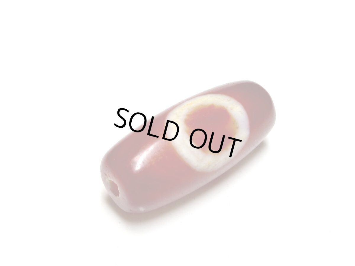 画像3: 老鉱朱砂紅・一眼財神天珠 29mm (3)