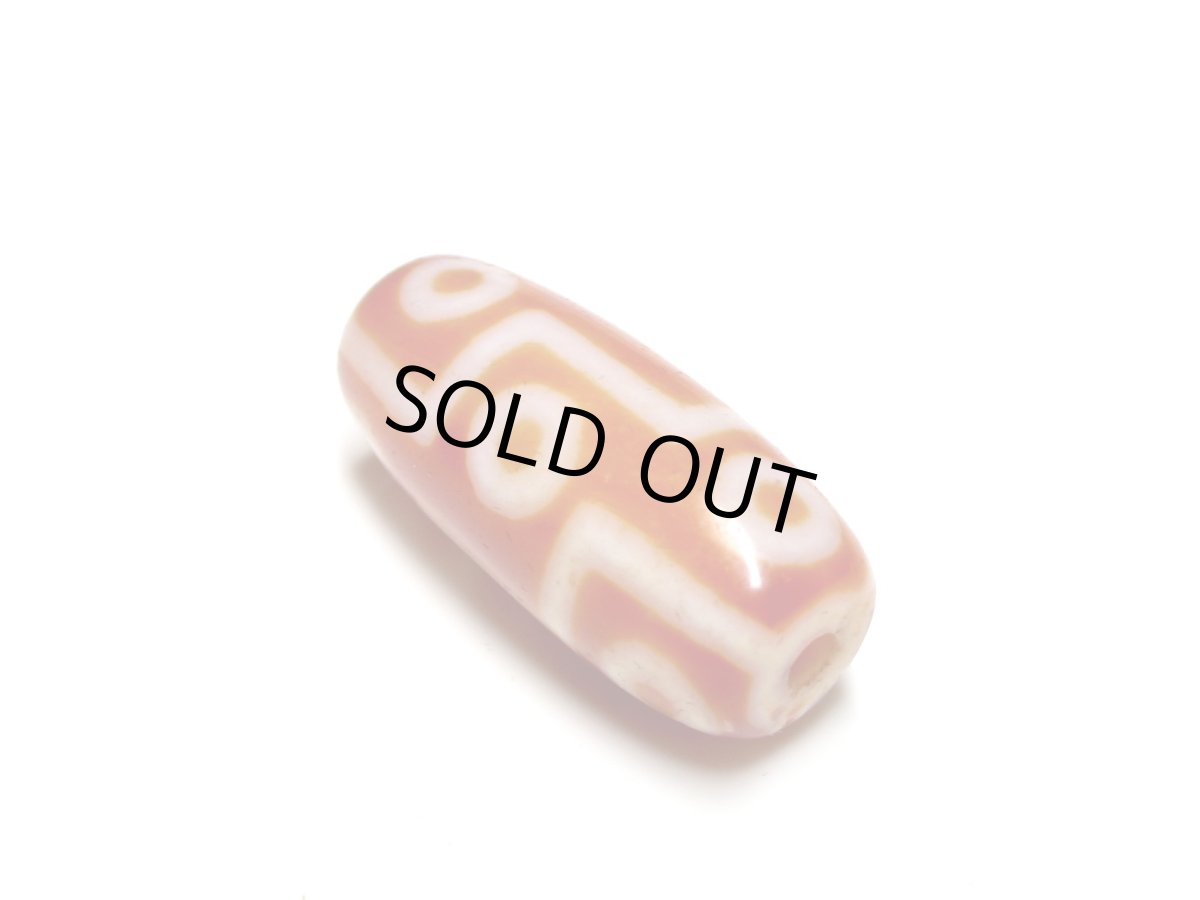 画像4: 老鉱朱砂紅・九眼天珠 28mm (4)