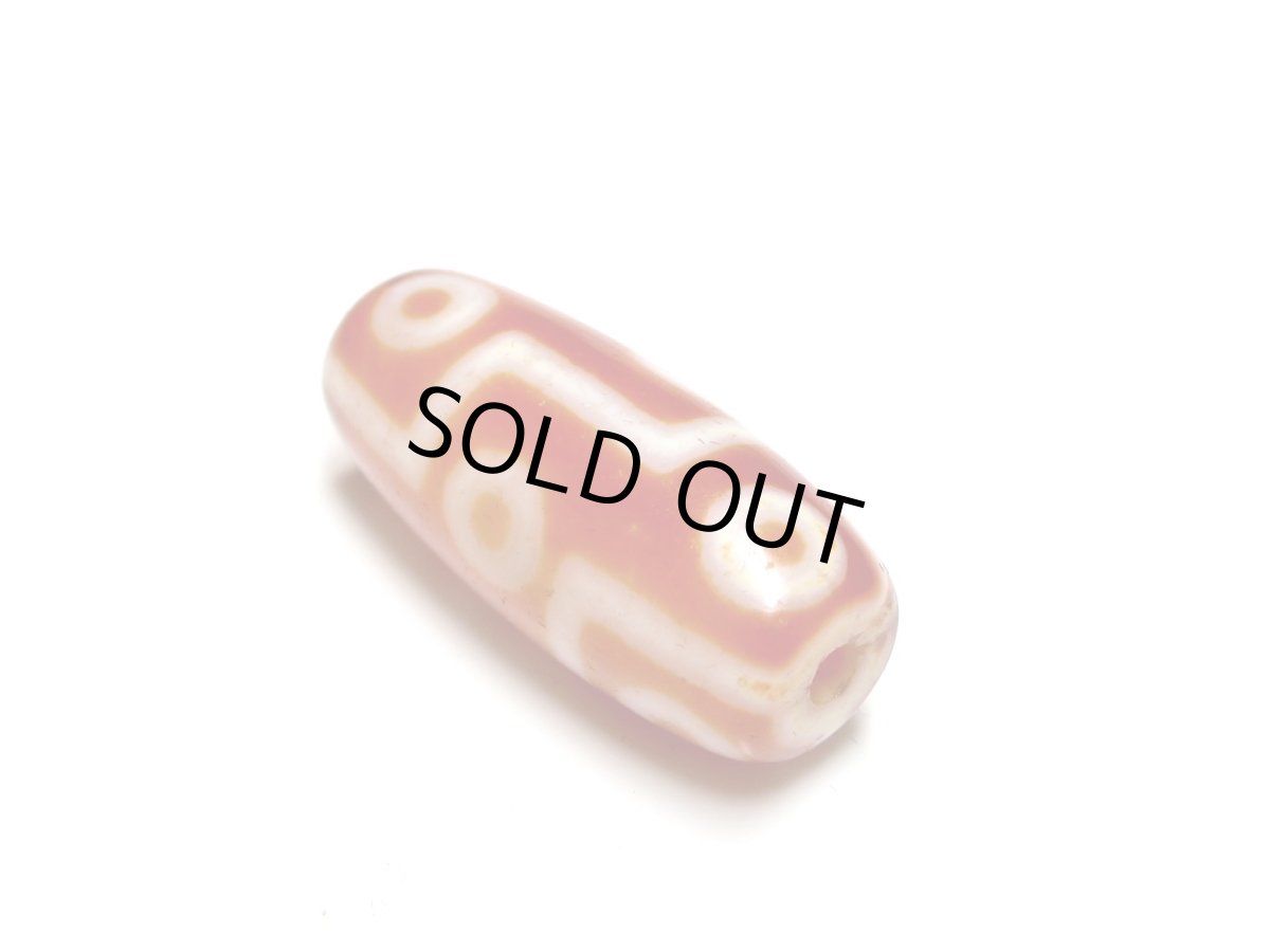 画像6: 老鉱朱砂紅・九眼天珠 28mm (6)