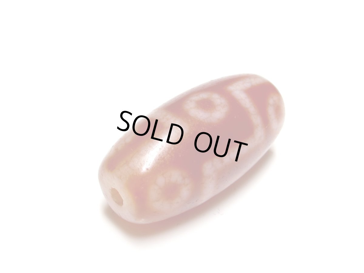 画像5: 老鉱朱砂紅・九眼天珠 31mm (5)