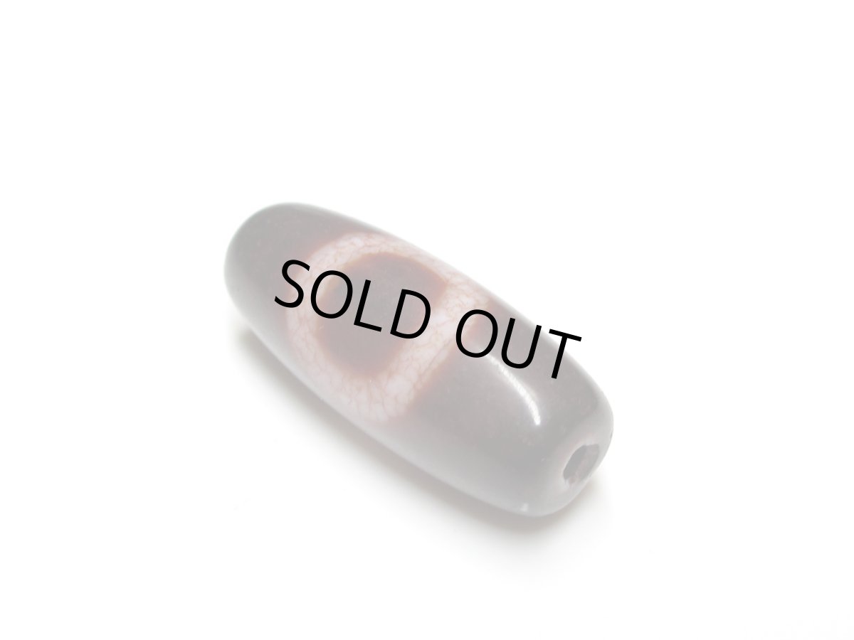 画像4: 高級老鉱朱砂紅・天地星辰天珠 30mm (4)