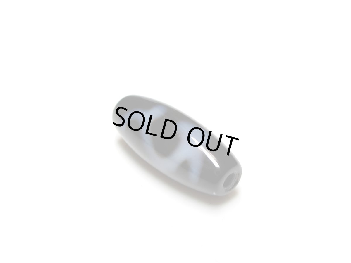 画像4: 黒地至純・如意樹（緑度母）天珠 20mm (4)