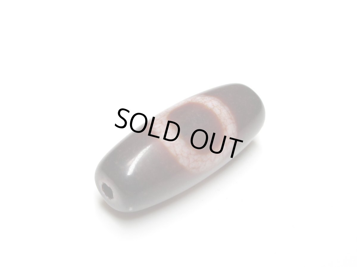 画像3: 高級老鉱朱砂紅・天地星辰天珠 30mm (3)