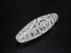 画像5: 彫刻水晶　龍眼天珠 36.5mm (5)