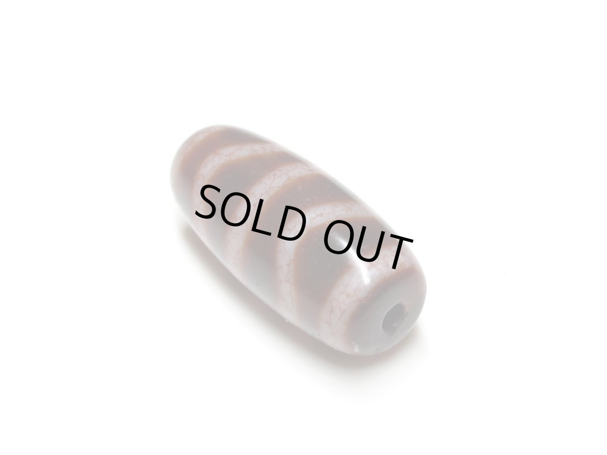 画像4: 高級老鉱朱砂紅・水紋天珠 30mm (4)