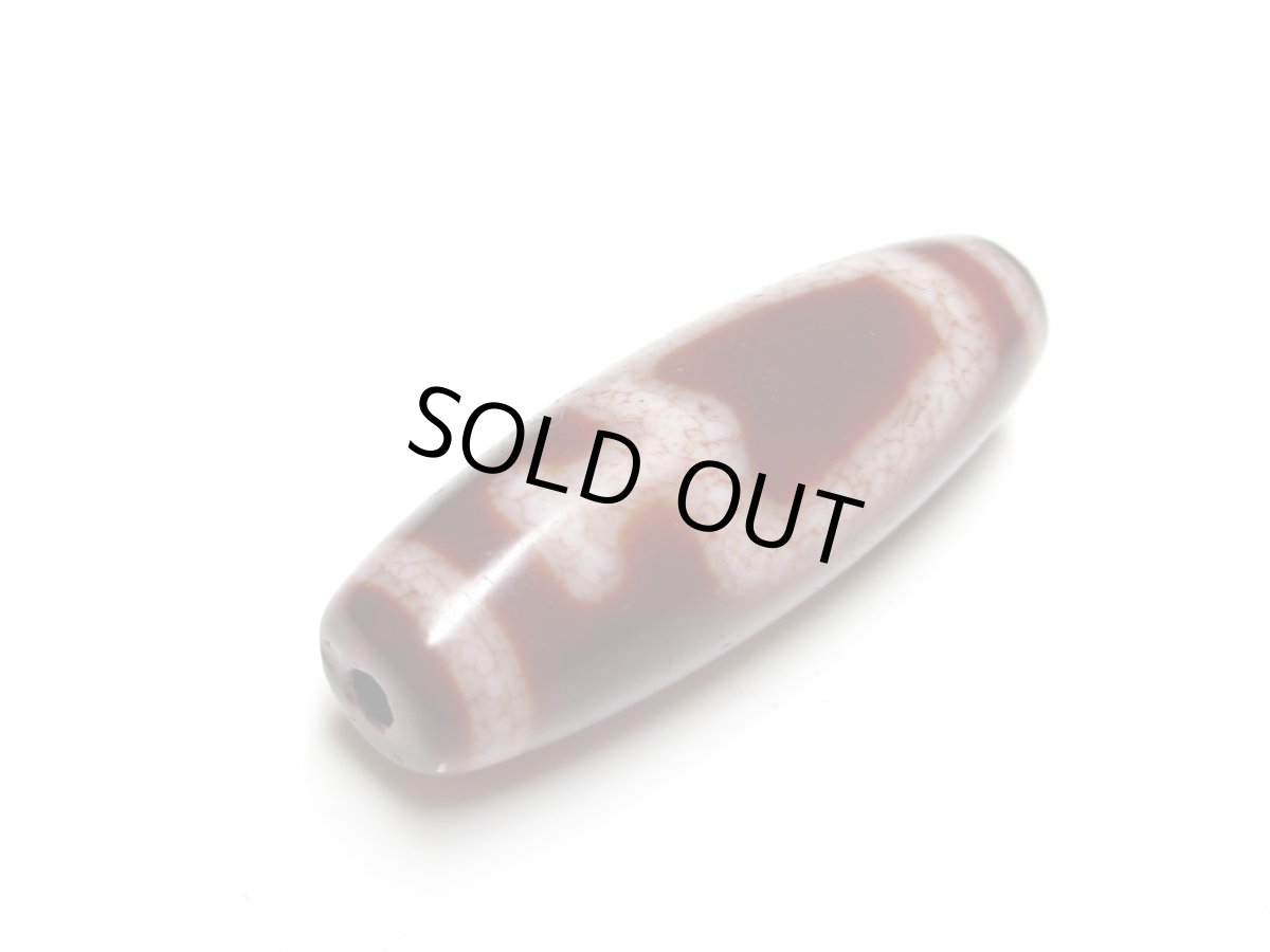 画像3: 高級老鉱朱砂紅・宝瓶天珠 38mm (3)