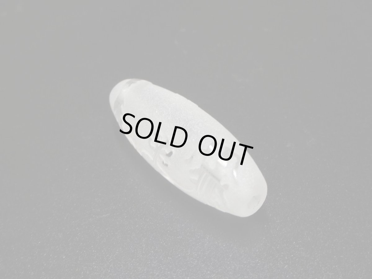 画像6: 彫刻水晶　五爪龍神天珠 31mm (6)