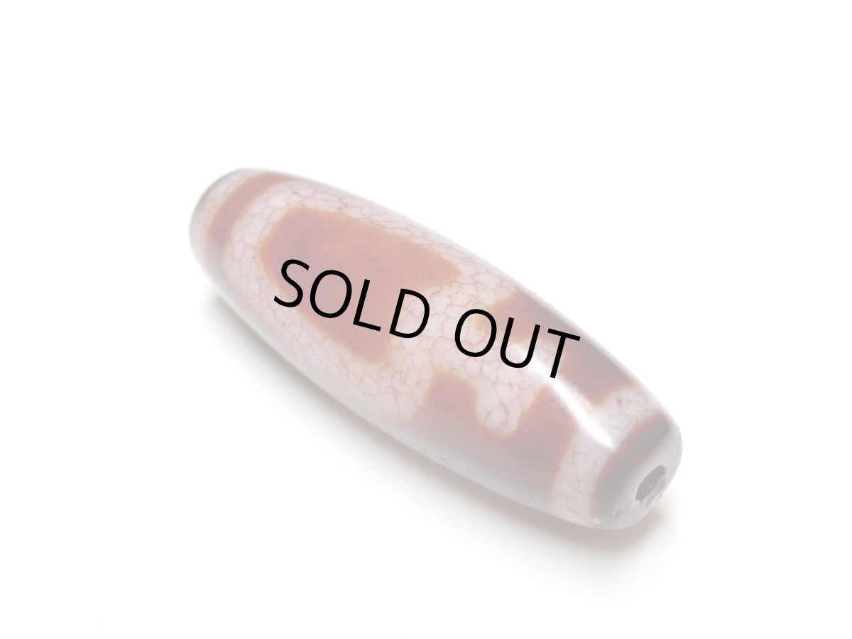 画像2: 高級老鉱朱砂紅・宝瓶天珠 38mm (2)