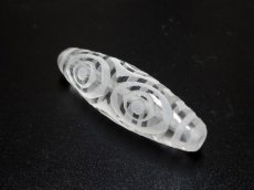画像4: 彫刻水晶　龍眼天珠 36.5mm (4)