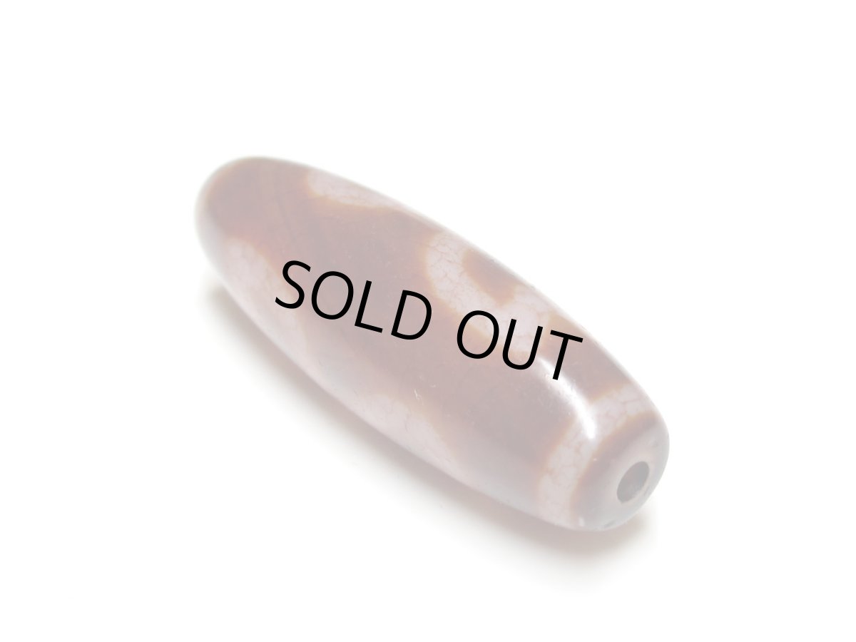 画像6: 高級老鉱朱砂紅・水蓮花天珠 39mm (6)