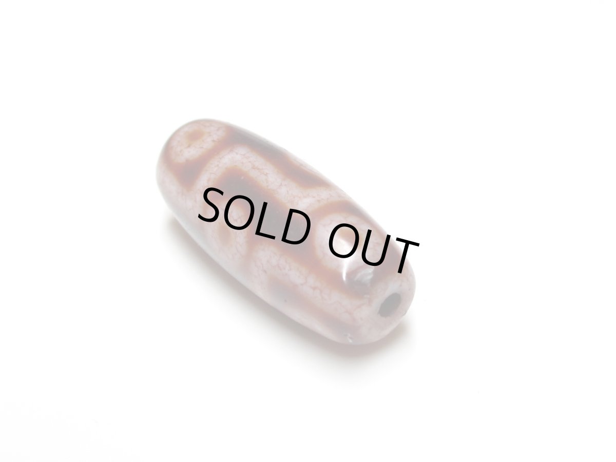 画像6: 高級老鉱朱砂紅・九眼天珠 29.5mm (6)