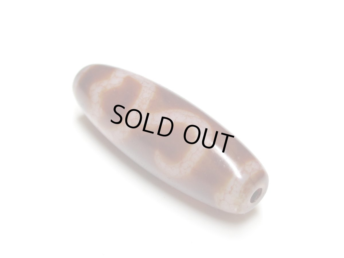 画像4: 高級老鉱朱砂紅・水蓮花天珠 39mm (4)